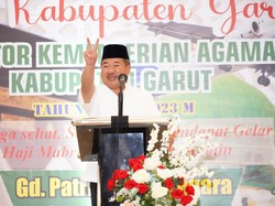 Bupati Garut Lepas Seremonial Keberangkatan 1.938 Jemaah Haji 2023