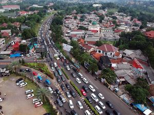 Jalur Puncak Bogor Macet, Ini Penampakannya