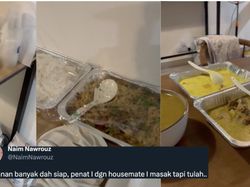 Kecewa! Pria Ini Sudah Masak Banyak Makanan Tapi Tamu Tak Datang