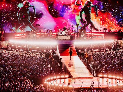 Panggung Konser Coldplay/Foto: Instagram.com/@coldplay