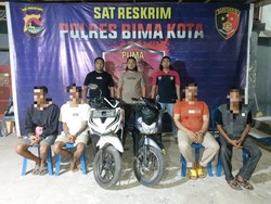 Pria Bima Gadai Motor Curian, Ditangkap Saat Sembunyi di Kos