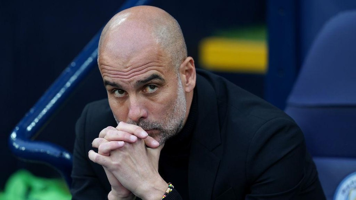 Manajer Man City, Pep Guardiola. (Foto: PA Images via Getty Images/Martin Rickett - PA Images)