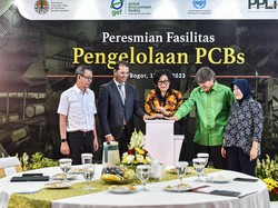 Fasilitas Pengelolaan PCBs Non Thermal Pertama di RI Resmi Beroperasi