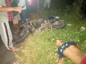 Tabrak Lari, Pemuda di Lombok Tewas Ditabrak Truk-Tersungkur ke Sawah