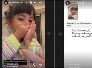 Rachel Vennya Tawarkan Anaknya Minum Soda, Netizen Kasih Peringatan Rachel Vennya Tawarkan Anaknya Minum Soda, Netizen Kasih Peringatan