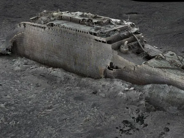 Potret Utuh Kapal Titanic, Bersih Tanpa Penghalang