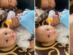 Terlalu! Ayah Ini Susui Anaknya Lewat Telinga