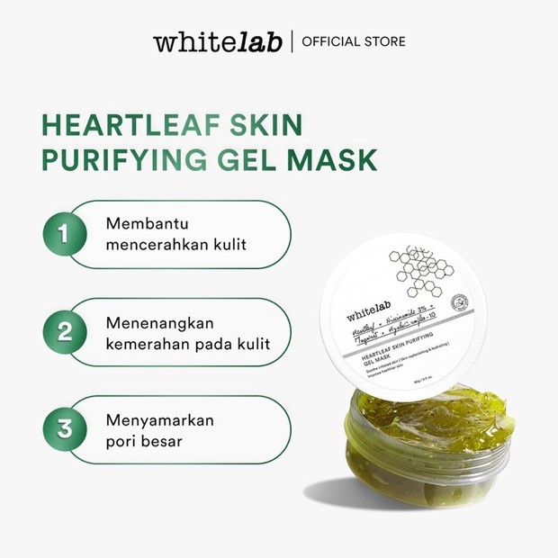 Whitelab Gel Mask / Foto: Shopee.co.id Whitelab Gel Mask