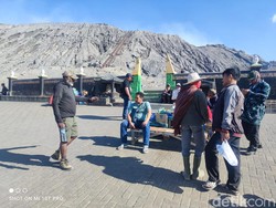 Patung Ganesha di Bromo Hilang, Aktivitas Wisatawan-Warga Tetap Normal