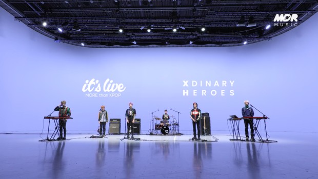 Xdinary Heroes di Band Live/Foto: It's Live Youtube Xdinary Heroes