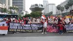 Aksi 1.000 Mawar untuk Timnas U-22 Peraih Medali Emas Sea Games 2023
