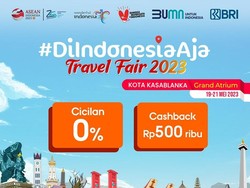 Yuk Liburan! Manfaatkan Promo Spesial BRI #DiIndonesiaAja Travel Fair