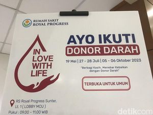 RS Royal Progress Gelar Donor Darah, Warga Jakut Ayo Merapat!