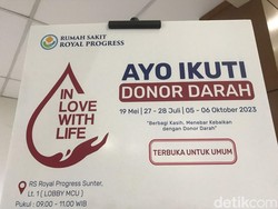 RS Royal Progress Gelar Donor Darah, Warga Jakut Ayo Merapat!