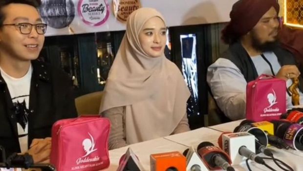 Foto transformasi Inara Rusli.