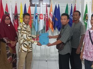 Partai Garuda Akhirnya Daftarkan Bacaleg ke KPU Asahan