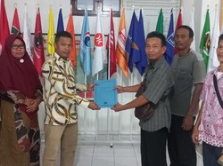 Partai Garuda Akhirnya Daftarkan Bacaleg ke KPU Asahan