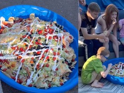 Sajikan Nachos di Bak Mandi, Ibu Ini Tuai Kontroversi