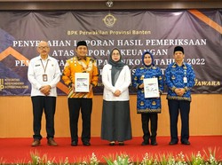 Pemkab Serang Raih Opini WTP 12 Kali Berturut-turut dari BPK