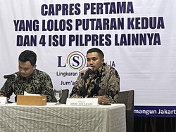 Survei LSI Denny JA: Prabowo 33,9%, Ganjar 31,9%, Anies 20,8%