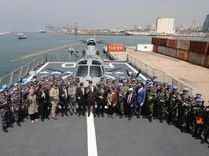 BKSAP DPR Cek KRI Frans Kaisiepo-368 saat Kunker LN, Ini Hasilnya