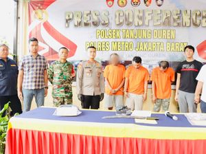 Ditangkap Polisi, Ini Peran Begal Sadis Pembacok Taksi Online di Jakbar