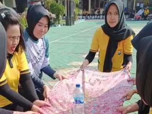 Pindahkan Bahan Peledak Warnai HUT Bhayangkara di Ngawi