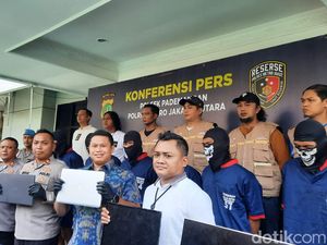 Maling Jebol Ventilasi Gasak 13 Unit Laptop di Jakut, 5 Pelaku Dibekuk