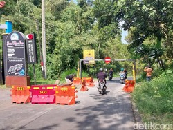 Jalur Maut Klemuk Kota Batu Kini Dipasang Portal Antisipasi Truk Rem Blong