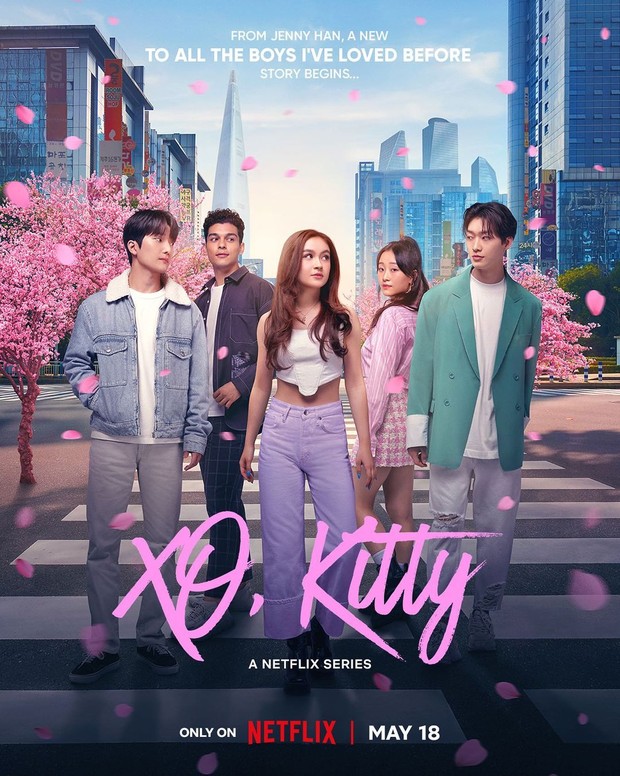 Potret poster serial Netflix XO, Kitty/instagram/xokittynetflix Poster serial terbaru dari Netflix yang bertajuk XO, Kitty.