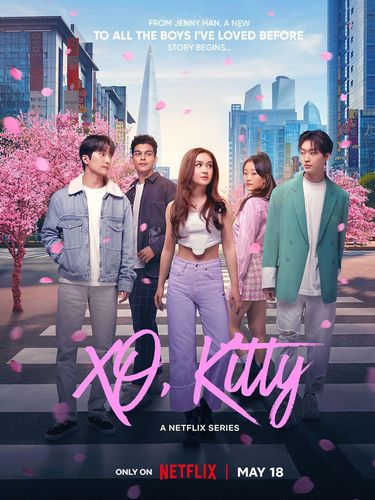 Poster serial terbaru dari Netflix yang bertajuk XO, Kitty.