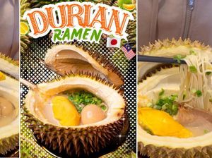 Gokil! Resto Ini Sajikan Ramen di Dalam Durian Utuh Gokil! Resto Ini Sajikan Ramen di Dalam Durian Utuh