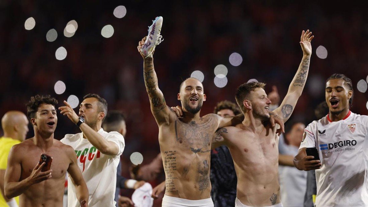 Sevilla penyelamat muka Sevilla di Eropa. (Foto: REUTERS/Marcelo Del Pozo)