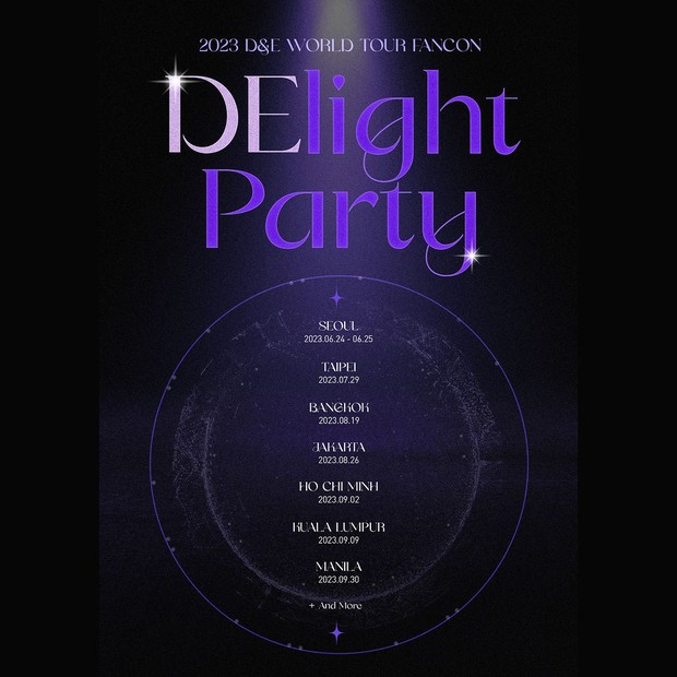 Super Junior D&E Fancon Tour Poster/Foto: Official Instagram @superjunior Konser poster