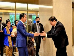 Airlangga Dampingi Jokowi Hadiri Pertemuan Bilateral-KTT G7 di Jepang