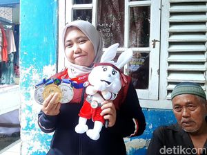 Pintu Jadi Polisi Terbuka Bagi Andriani Peraih Emas SEA Games 2023