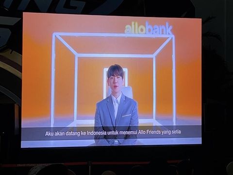 Video Baekhyun EXO di Road to Allo Bank Festival 2023, Sabtu (20/5).
