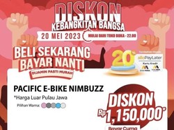Katalog Promo Full Day Sale Transmart Hari Ini, Sepeda Listrik Rp 4,6 Jutaan