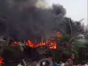 Kebakaran Lapak Sampah di Pluit Padam, 26 Rumah dan 124 Orang Terdampak
