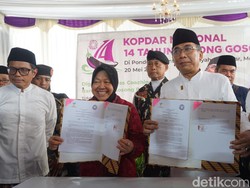 Humor Ketum PBNU Saat Kopdar Terong Gosong Bikin Risma-Wamen BUMN Tertawa