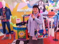 Rayakan Warna Sukacita Liunic Bareng Hush Puppies