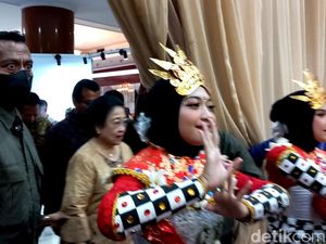 Megawati Hadiri Peluncuran 58 Buku di Lemhannas, Ada Mahfud-Panglima