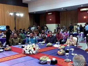 Megawati Hadiri Peluncuran 58 Buku di Lemhannas