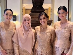 Cantiknya Natasha Rizki yang Datang ke Pernikahan Enzy Storia Bikin Salfok