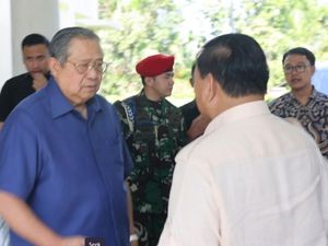 Prabowo Temui SBY di Pacitan, Pengamat: Demokrat Berpeluang Gabung Gerindra Prabowo Temui SBY di Pacitan, Pengamat: Demokrat Berpeluang Gabung Gerindra