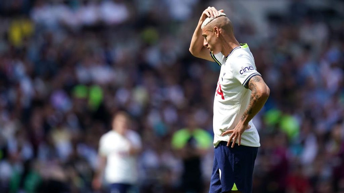 Tottenham tumbang dari Brentford di kandang sendiri. Foto: PA Images via Getty Images/John Walton - PA Images