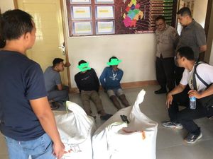 Terima Kiriman Sabu 12,3 Kg dari Selangor, 2 Pria Ditangkap di Lombok