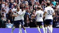 5. Tottenham – Total gaji pemain 101,344,000 juta paun (Rp 1,872 triliun), posisi kedelapan di klasemen. Foto: Getty Images/Richard Heathcote