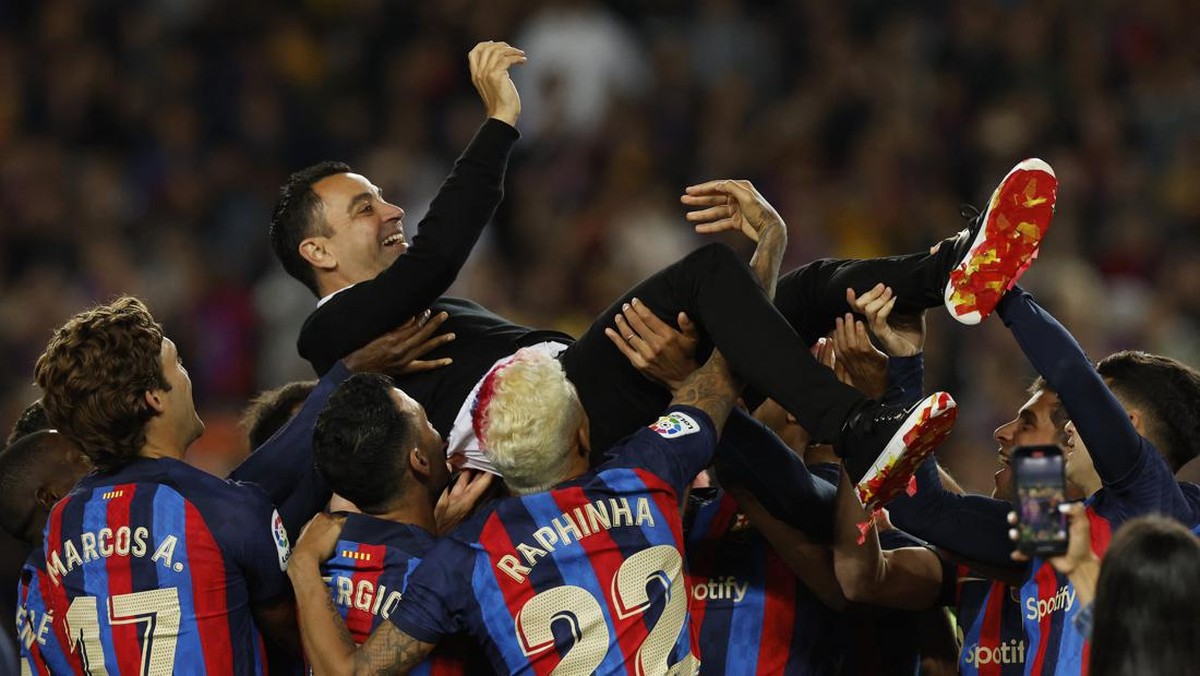 Barcelona lolos sanksi UEFA. (Foto: REUTERS/ALBERT GEA)