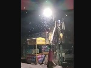 Aneh Tapi Nyata, Terjadi Hujan Cacing di India